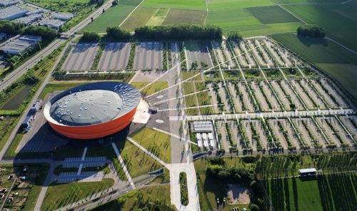 Realizzazione della struttra di copertura di Zenith Music Hall Strasburgo