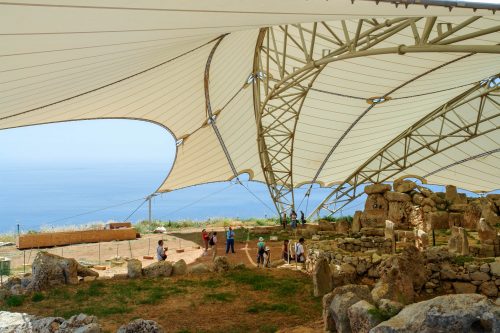 Realizzazione di tensostrutture per sedi archeologiche a Malta