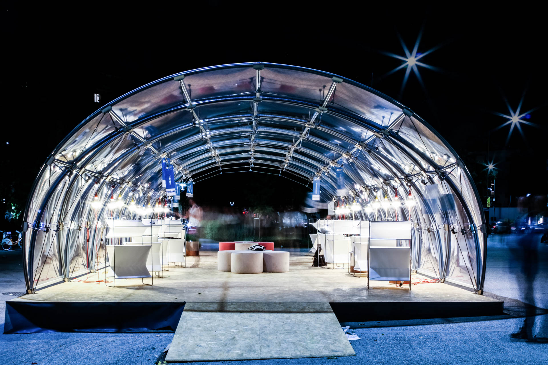 Temporactive illuminé la nuit